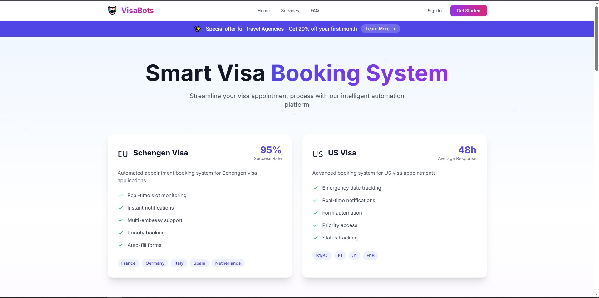 Visa Bots